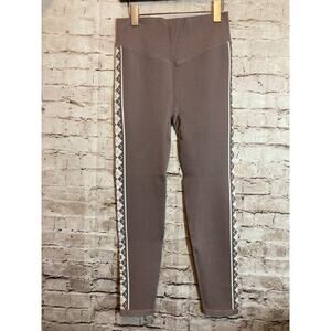 NEW Victoria's Secret PINK Leggings Women Large Tall Seamless Argyle High Rise